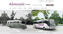 Desktop Screenshot of livenais-voyages.com